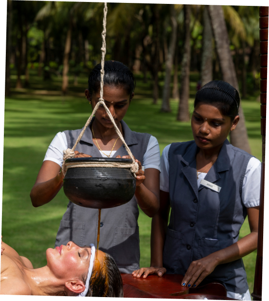 shirodhara kerala ayurvedic stress relief content